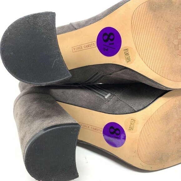 Vince Camuto 8.5 Teisha Lace Up Booties Victorian - Picture 5 of 10